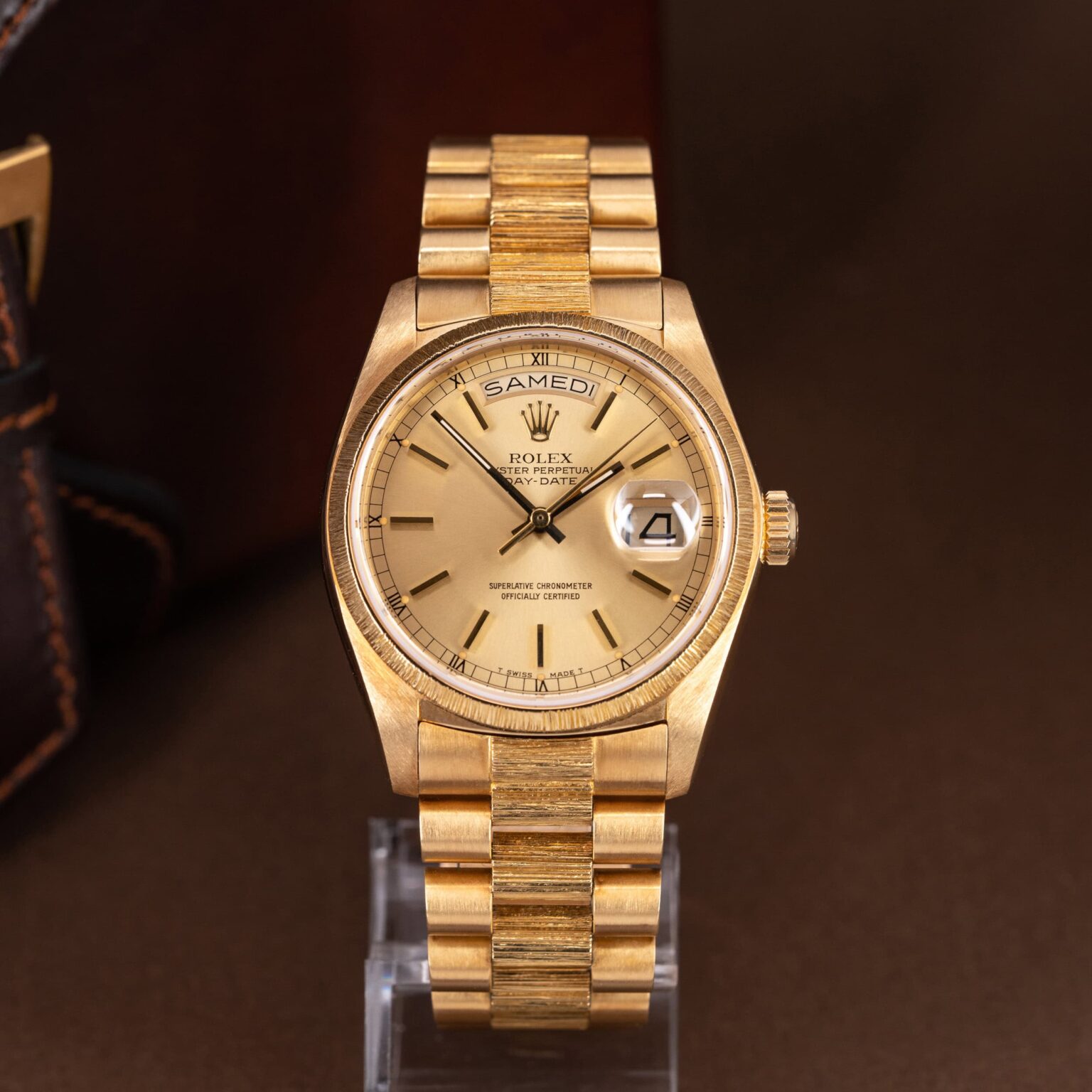 18k-Rolex-Day-Date-Bark-18038-1978-4