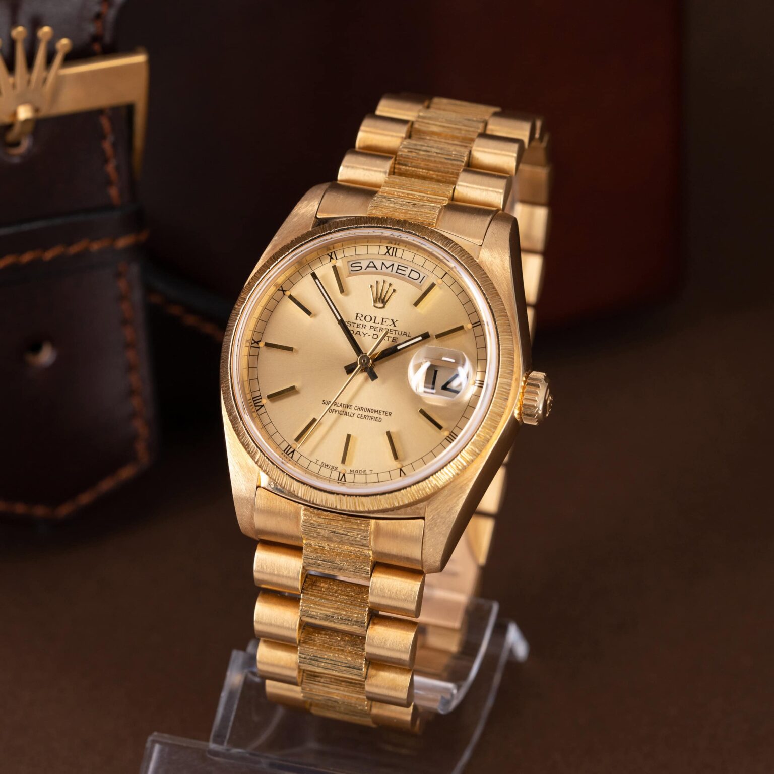 18k-Rolex-Day-Date-Bark-18038-1978-5