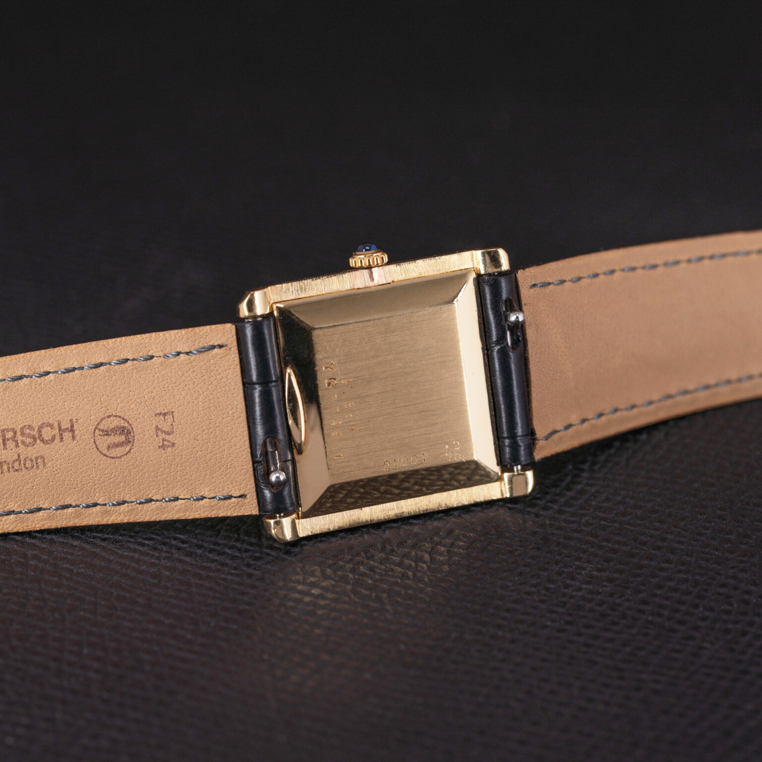 18k Cartier Bueche-Girod wristwatch from 1970's.
