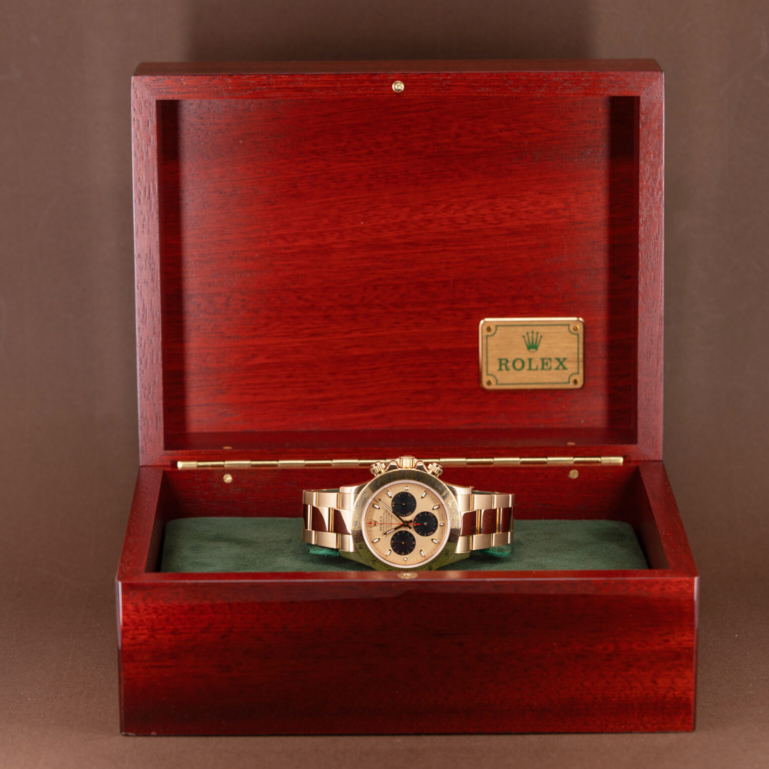 Extremely Rare 18k Rolex Cosmograph Daytona Paul Newman from 2001.