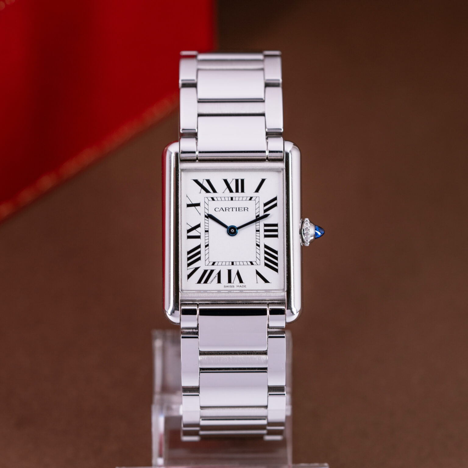 Cartier Must De Tank ref. WSTA0106 from 2026. 