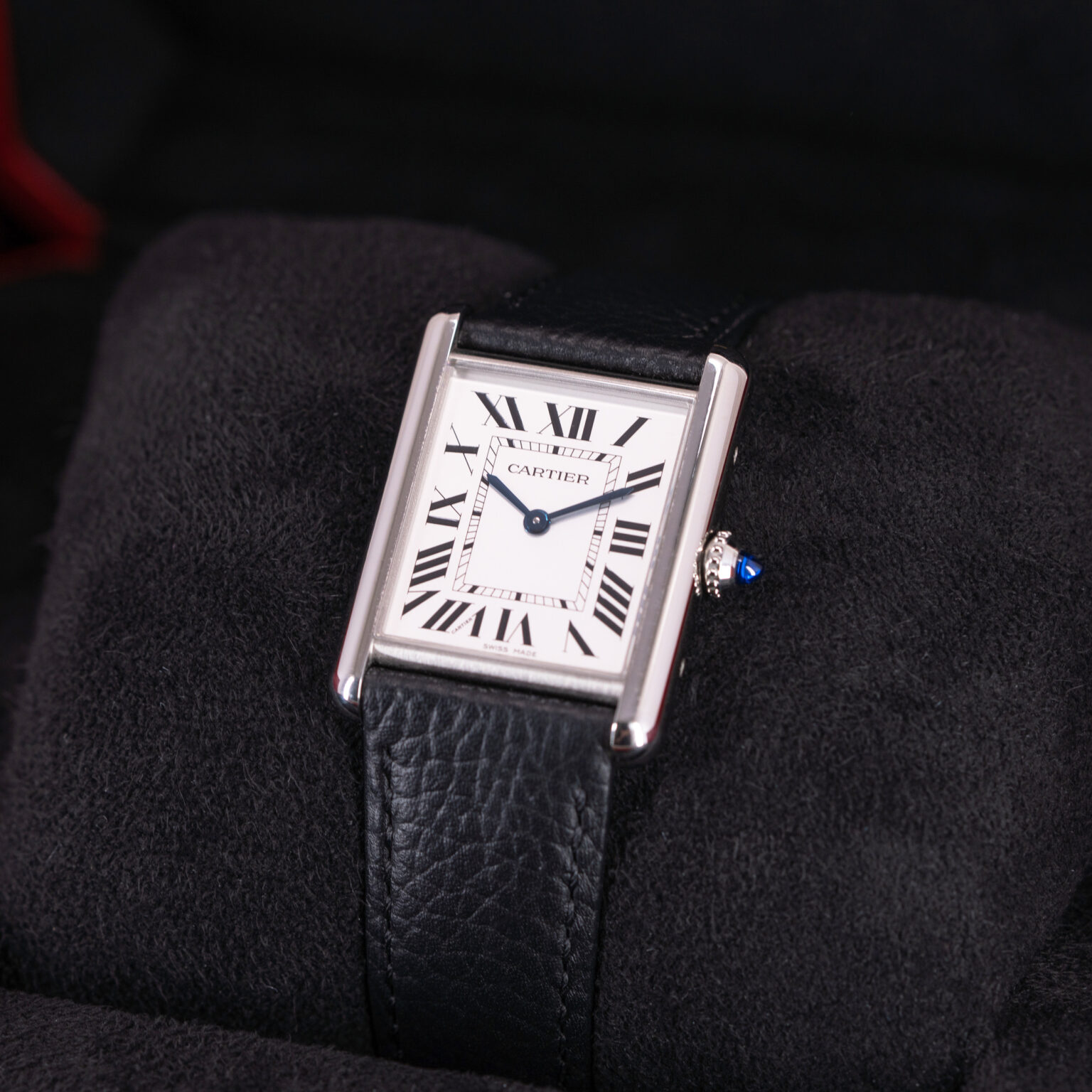 Cartier Must De Tank ref. WSTA0106 from 2026. 