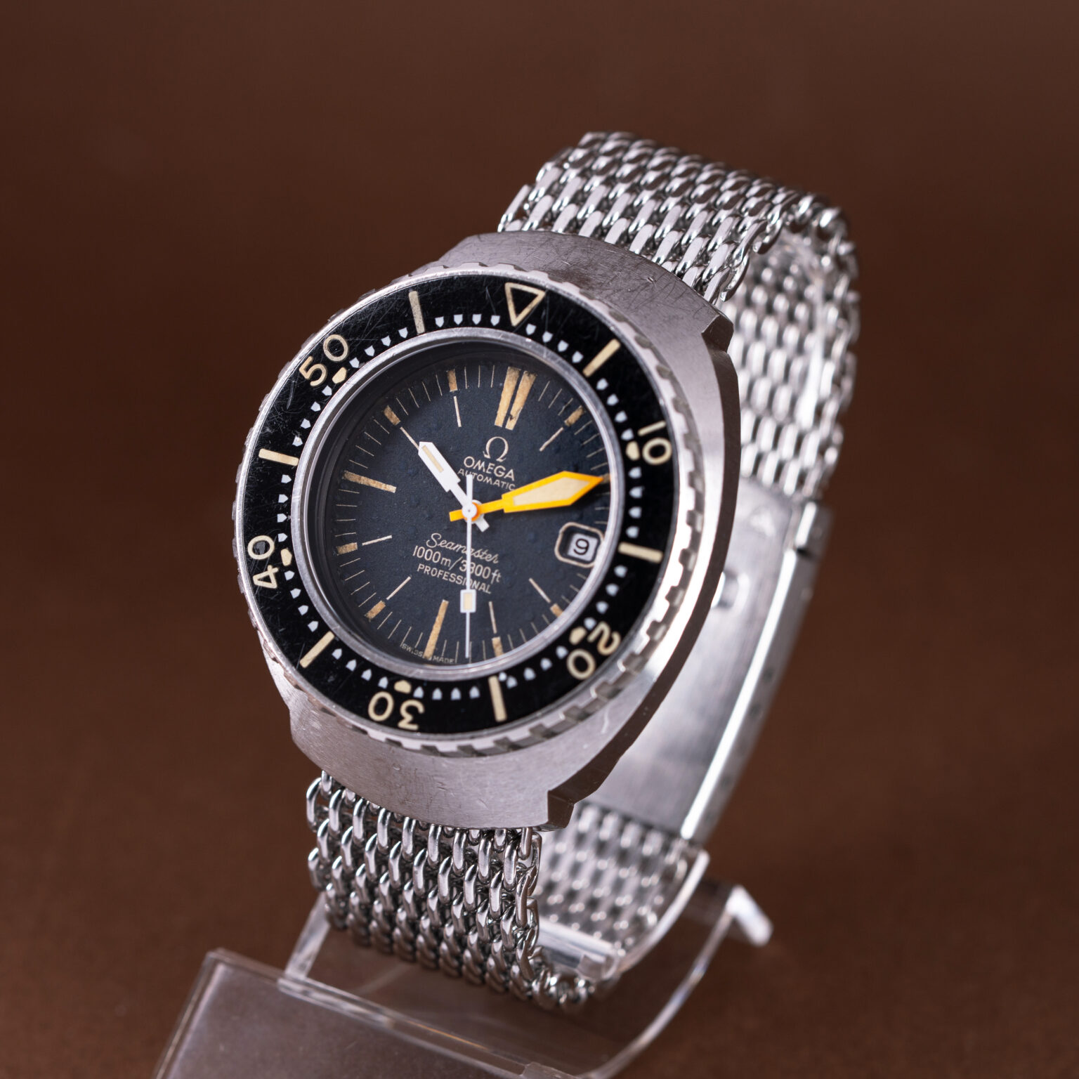 Very rare Omega Seamaster 1000 "The Grand" diver's watch from 1980.