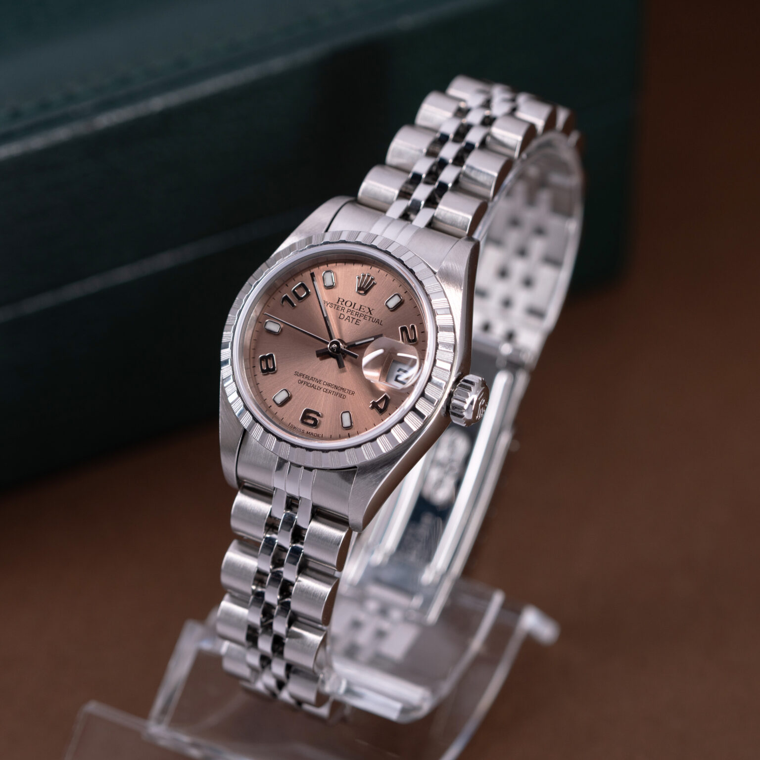 Very fine Rolex Oyster Perpetual Date Lady ref. 79240 from 1999.