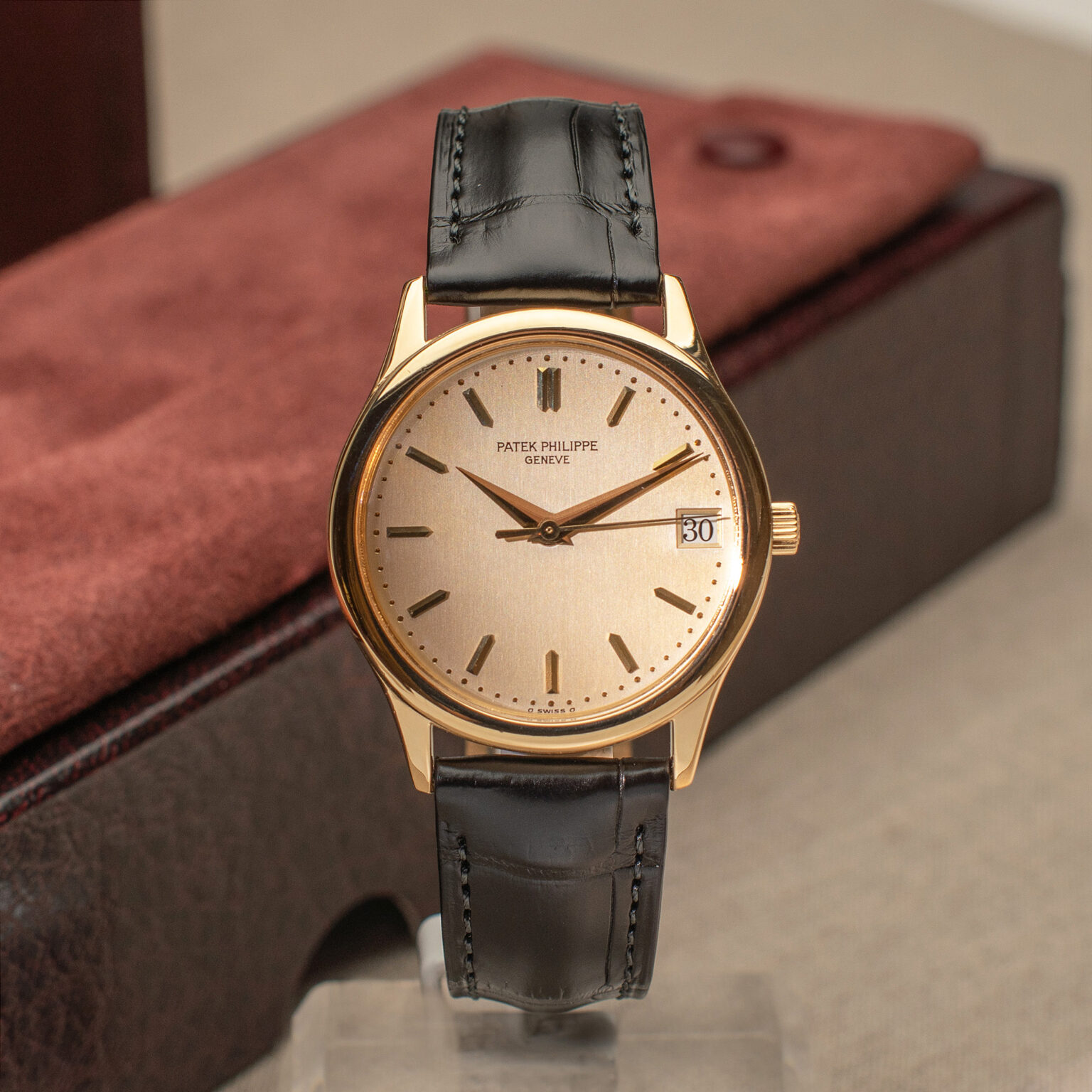 18k Patek Philippe Calatrava ref. 3998J from 1997.