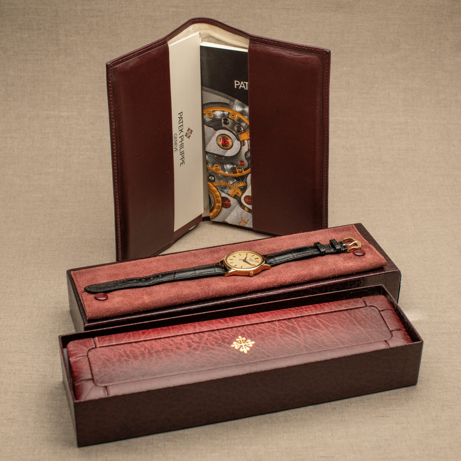 18k Patek Philippe Calatrava ref. 3998J from 1997.