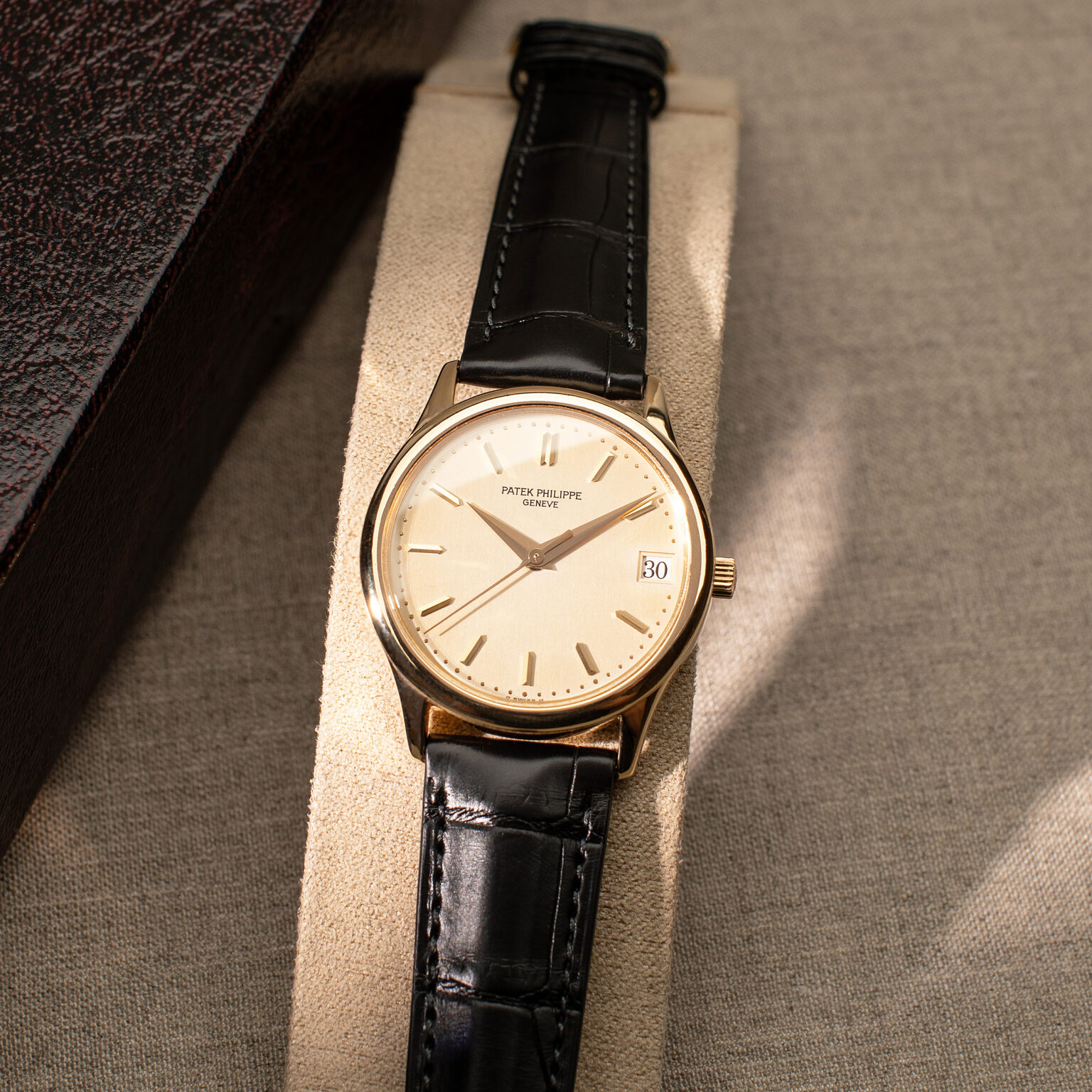 18k Patek Philippe Calatrava ref. 3998J from 1997.