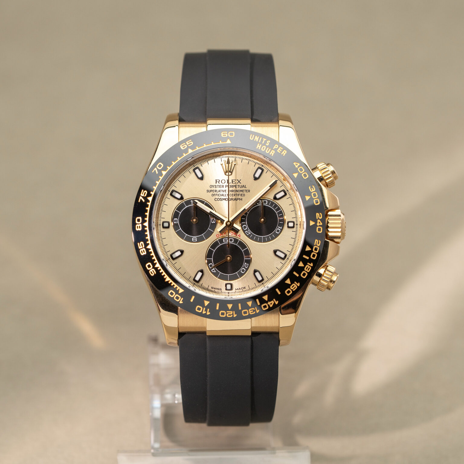 Rolex Cosmograph Daytona ref. 116518LN “Pikachu” from 2017.