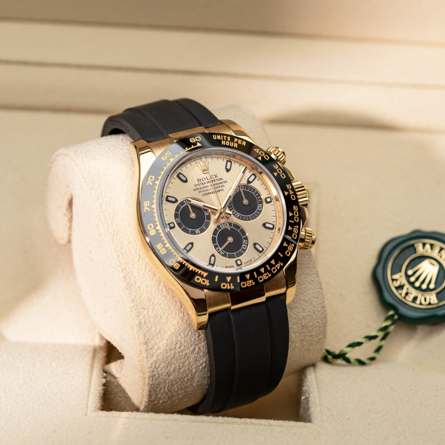 Rolex Cosmograph Daytona ref. 116518LN “Pikachu” from 2017.