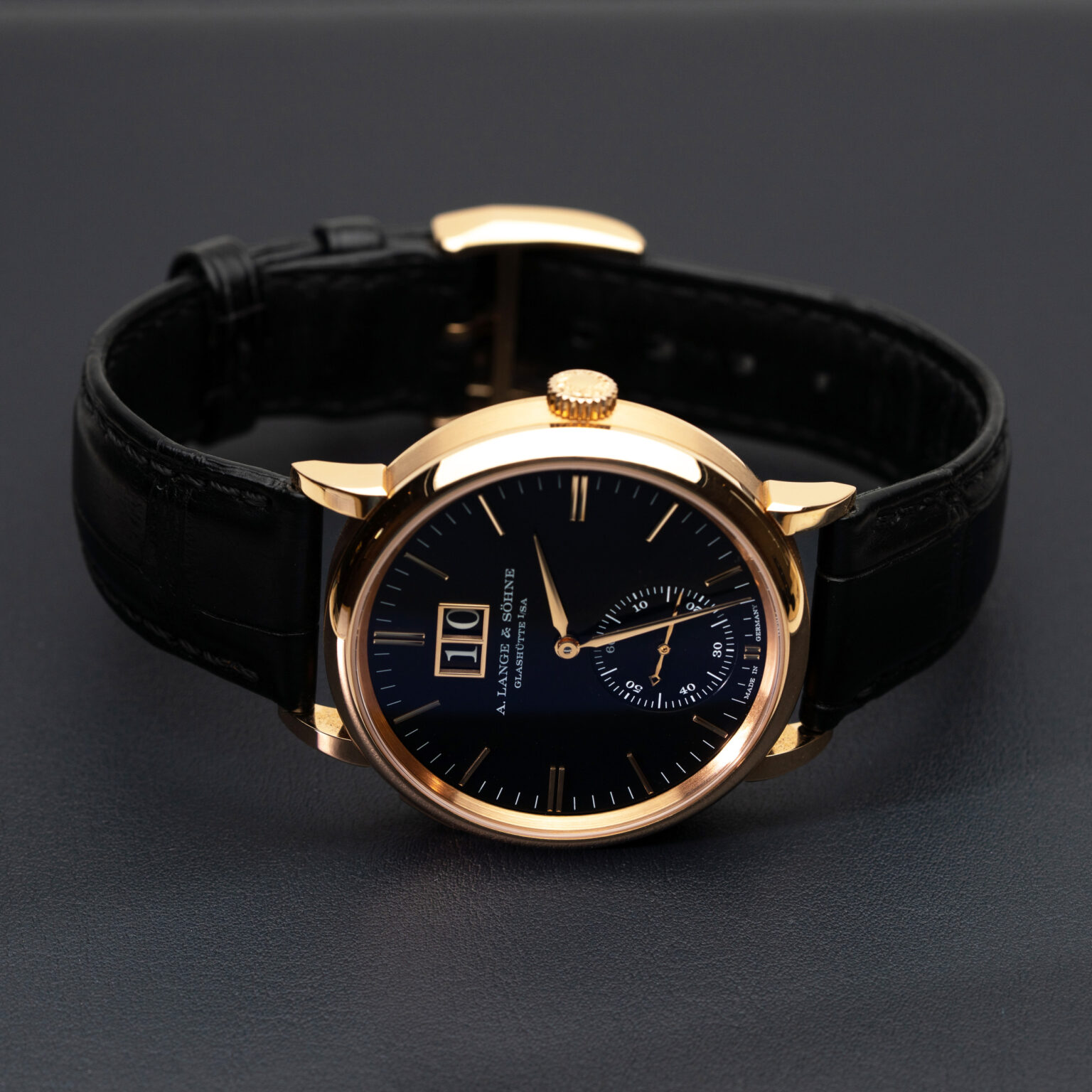 A.Lange & Söhne Saxonia Grossdatum from 2022.
