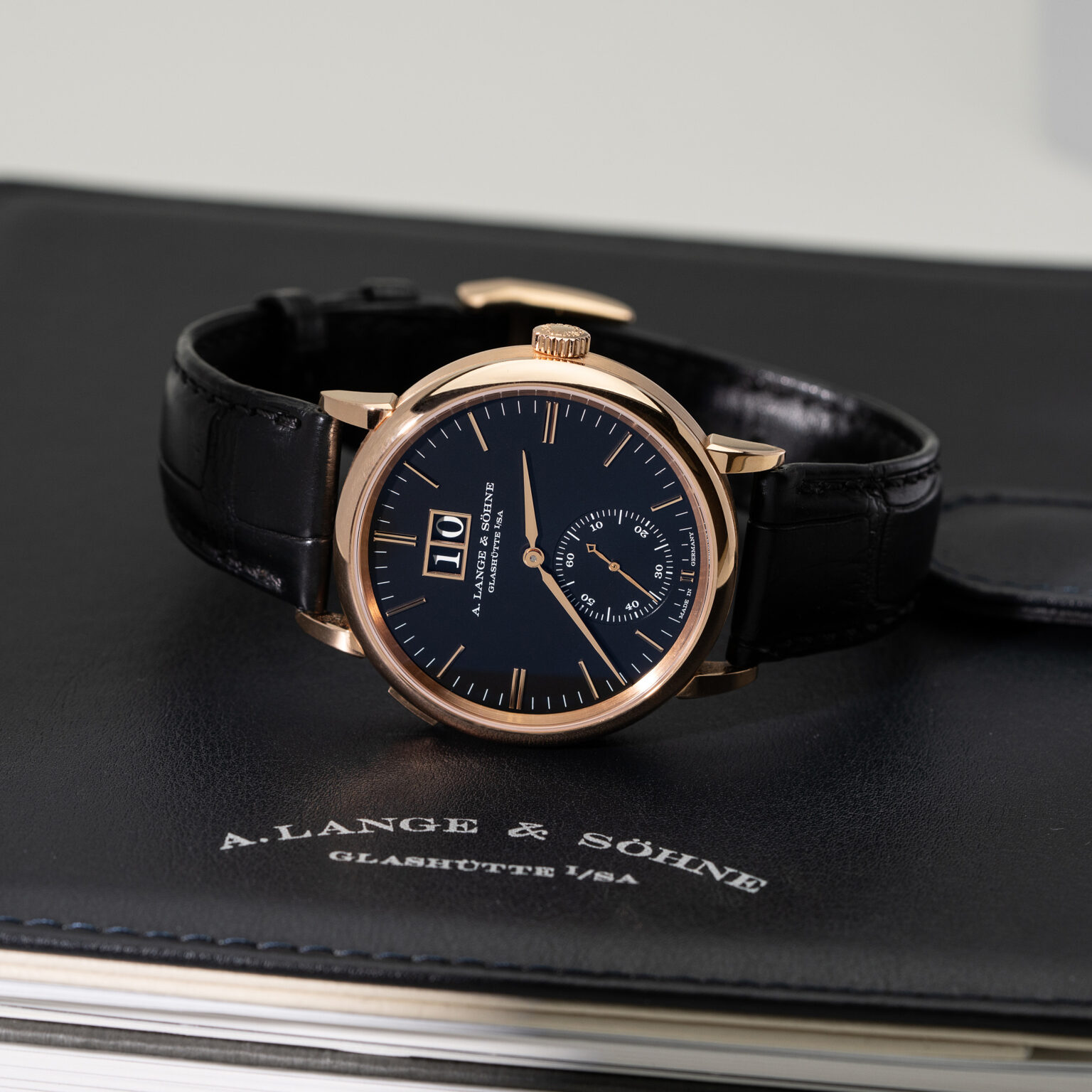 A.Lange & Söhne Saxonia Grossdatum from 2022.