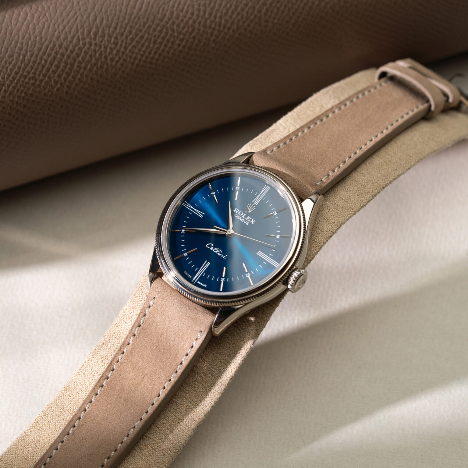 18k Rolex Cellini-Time 50509 from 2019.