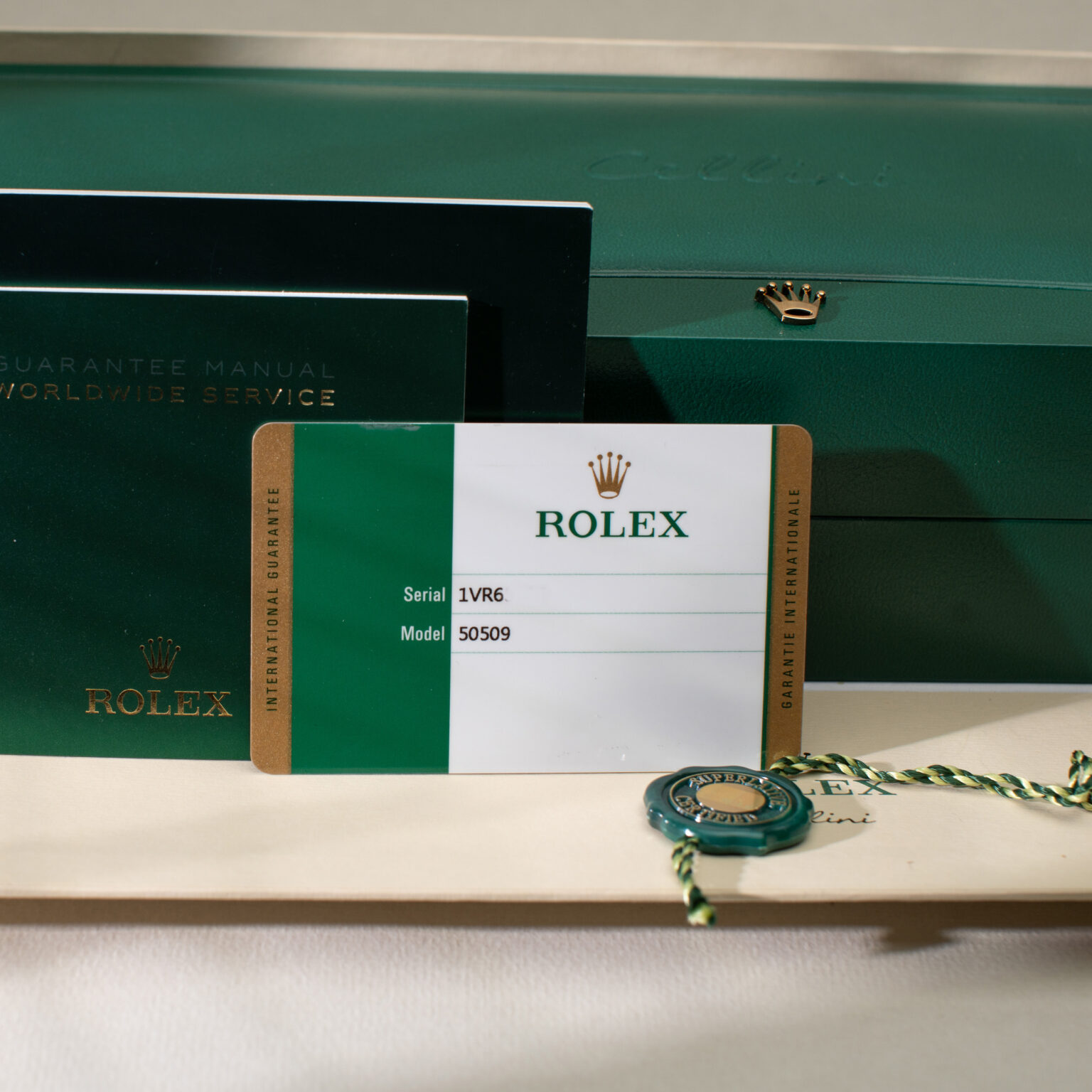 18k Rolex Cellini-Time 50509 from 2019.