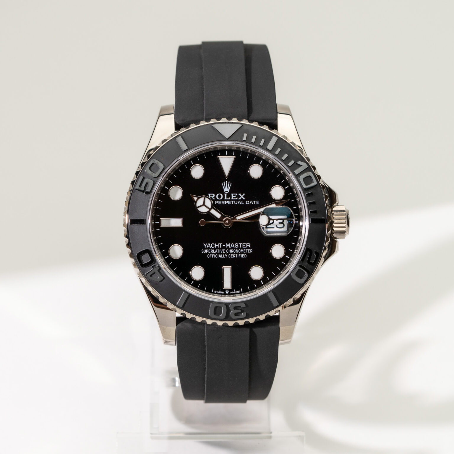 18k Rolex Yachtmaster 42 ref.226659 from 2024.