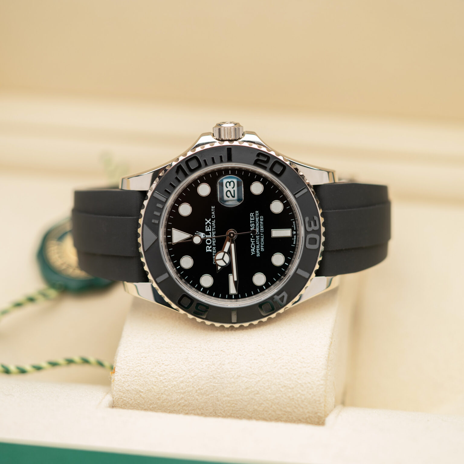 18k Rolex Yachtmaster 42 ref.226659 from 2024.