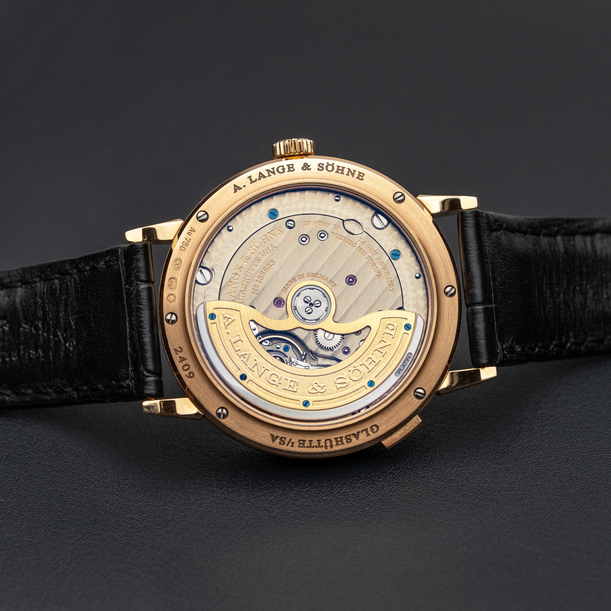 A.Lange & Söhne Saxonia Grossdatum from 2022.