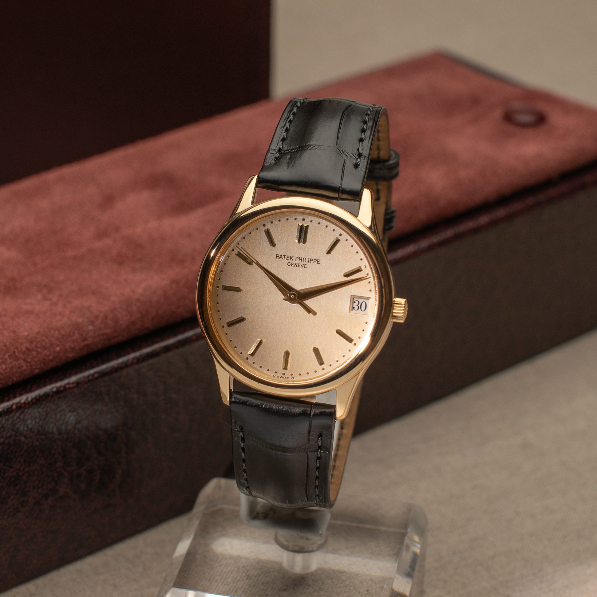 18k Patek Philippe Calatrava ref. 3998J from 1997.