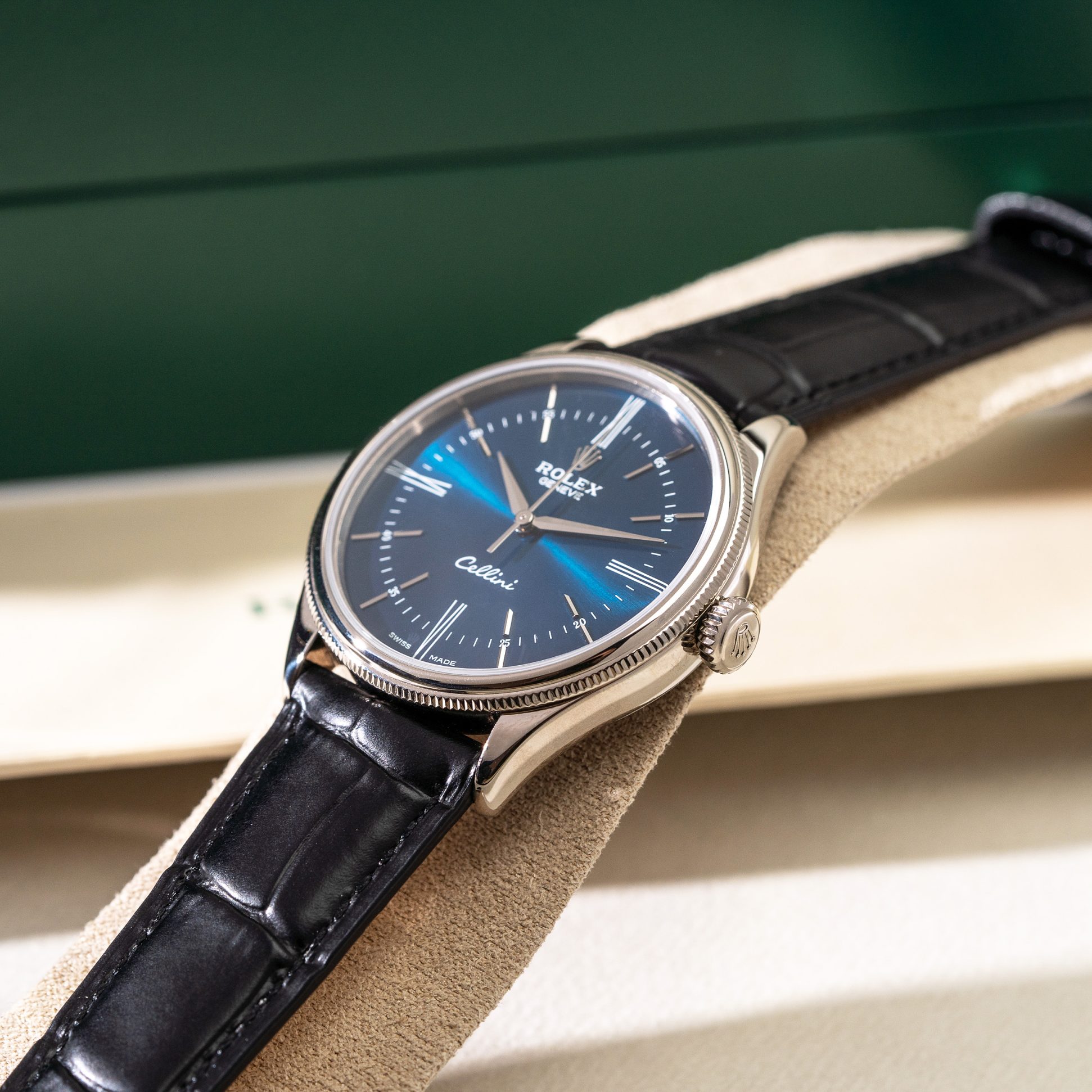 18k Rolex Cellini-Time 50509 from 2019.
