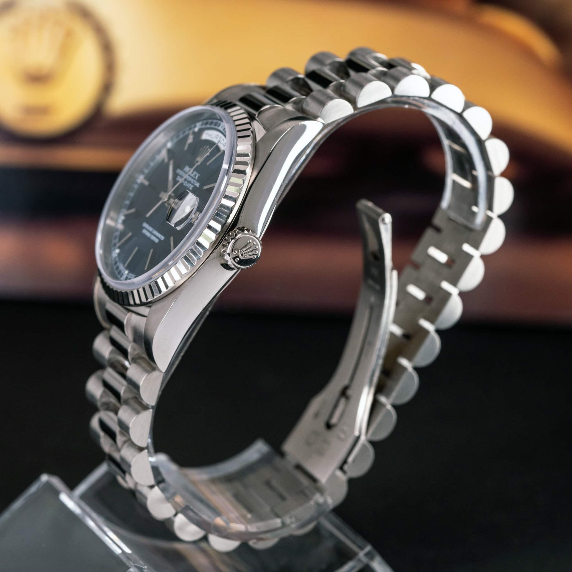 18k-Rolex-Day-Date-18239-1991-Sin-7