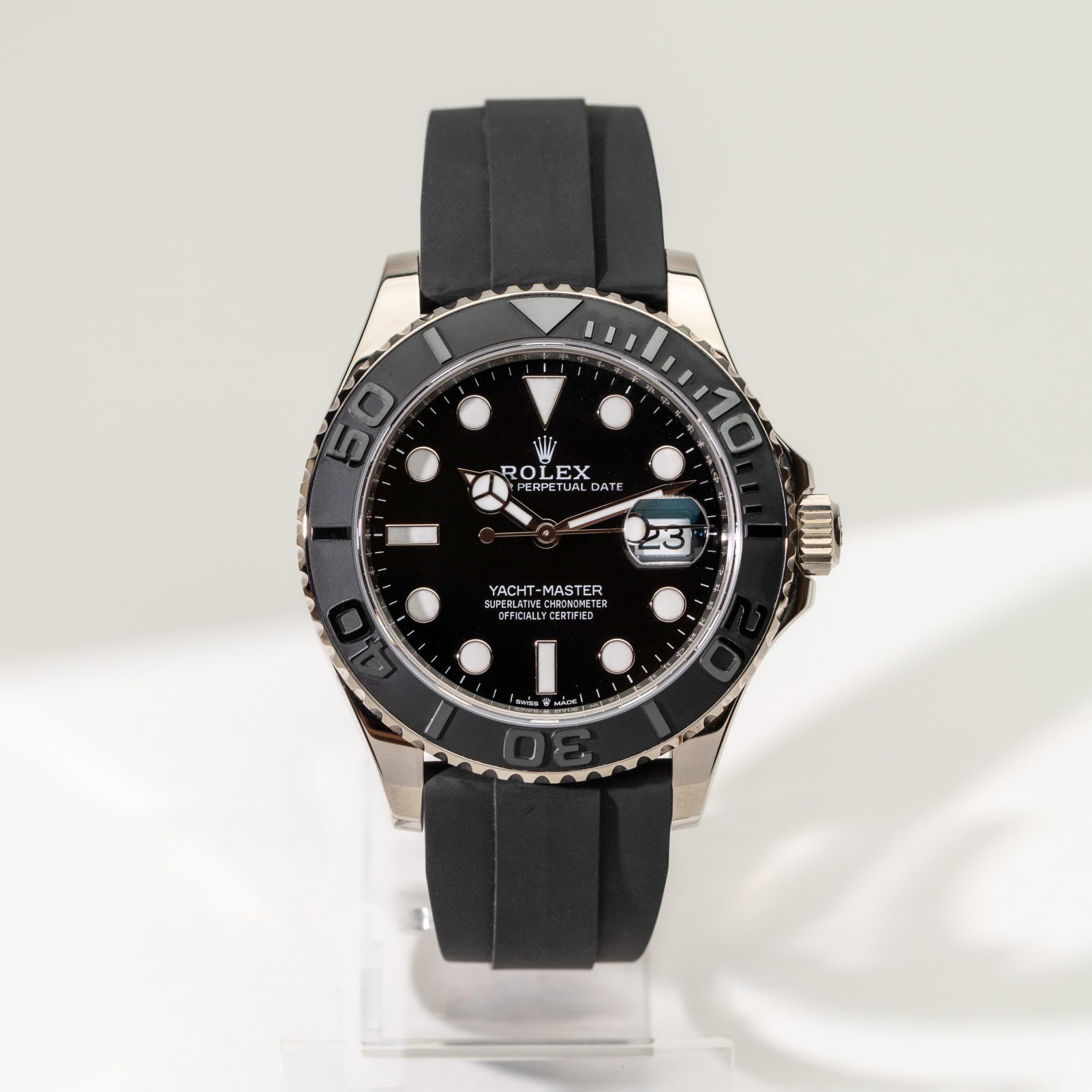 18k Rolex Yachtmaster 42 ref.226659 from 2024.