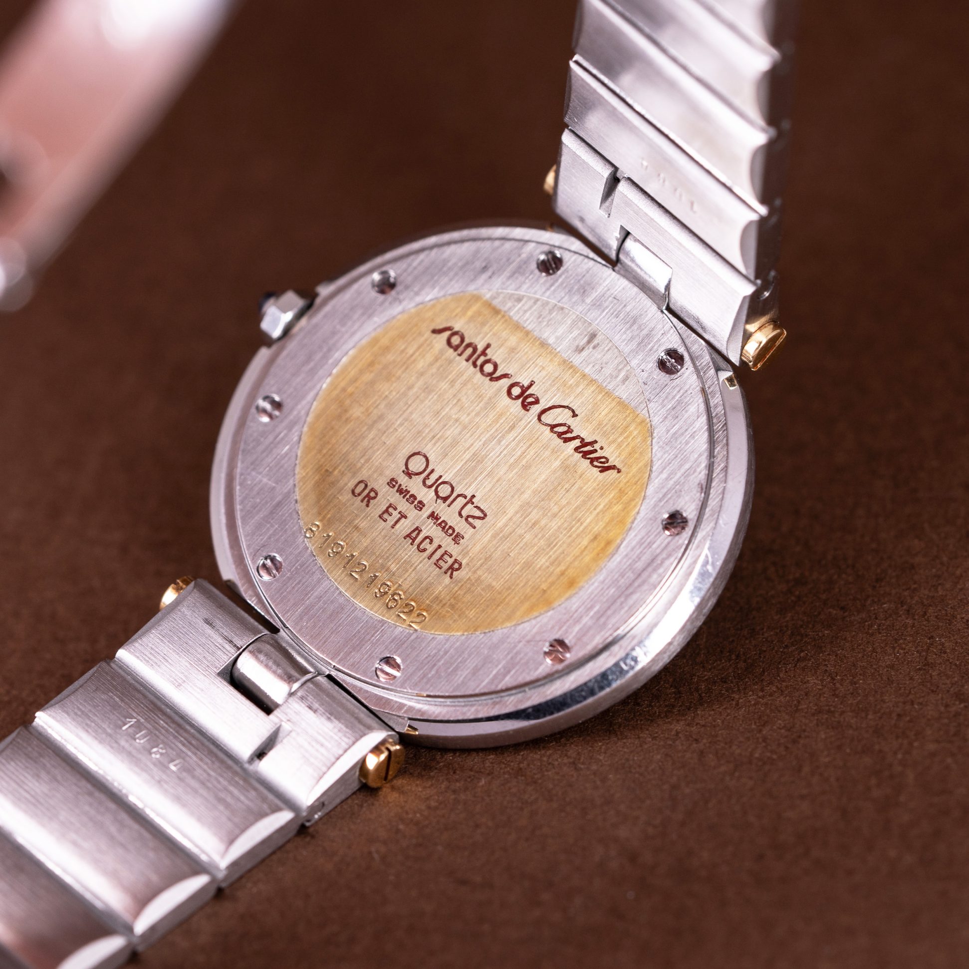 Cartier Santos Vendôme Ronde 8191 from 1990's.