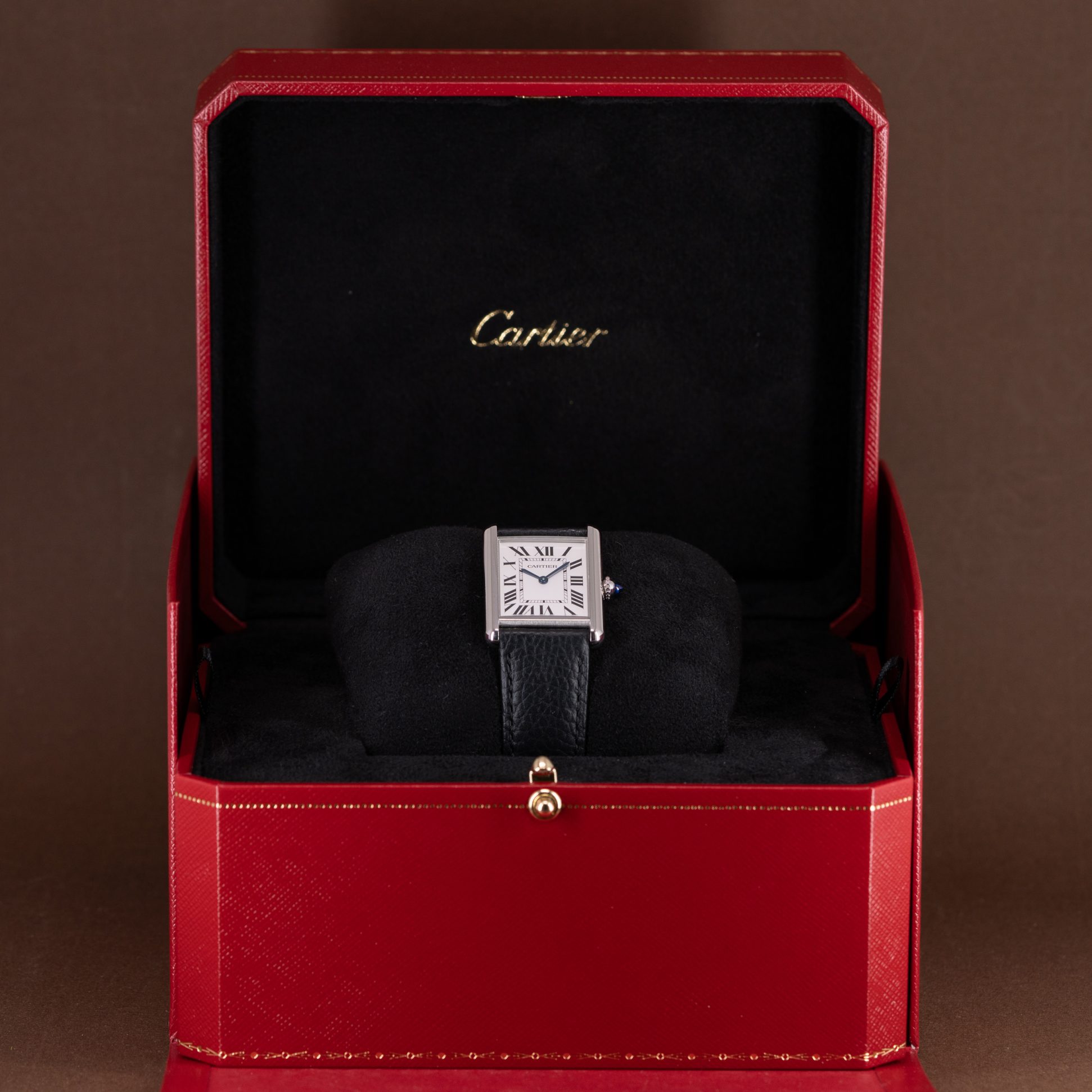 Cartier Must De Tank ref. WSTA0106 from 2026. 