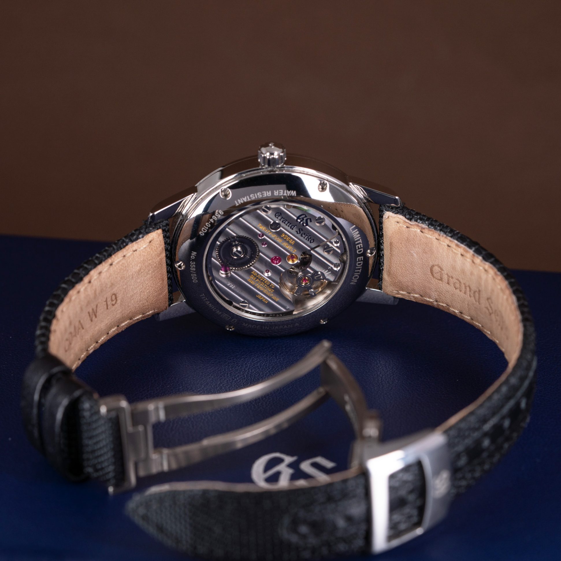Rare The First Grand Seiko Titanium SBGW-295G from 2024.