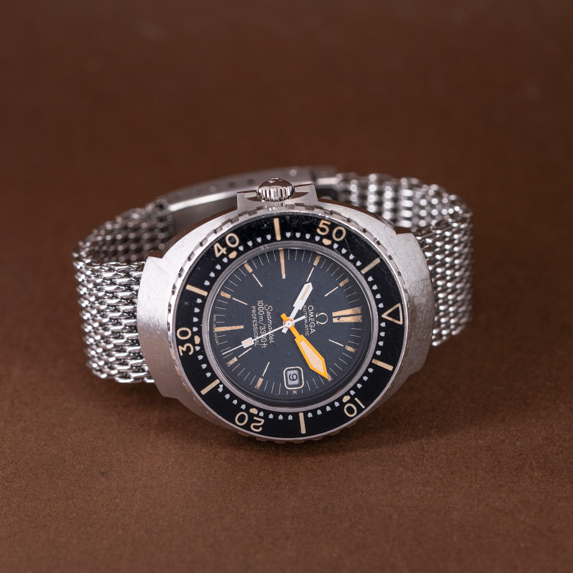 Very rare Omega Seamaster 1000 "The Grand" diver's watch from 1980.
