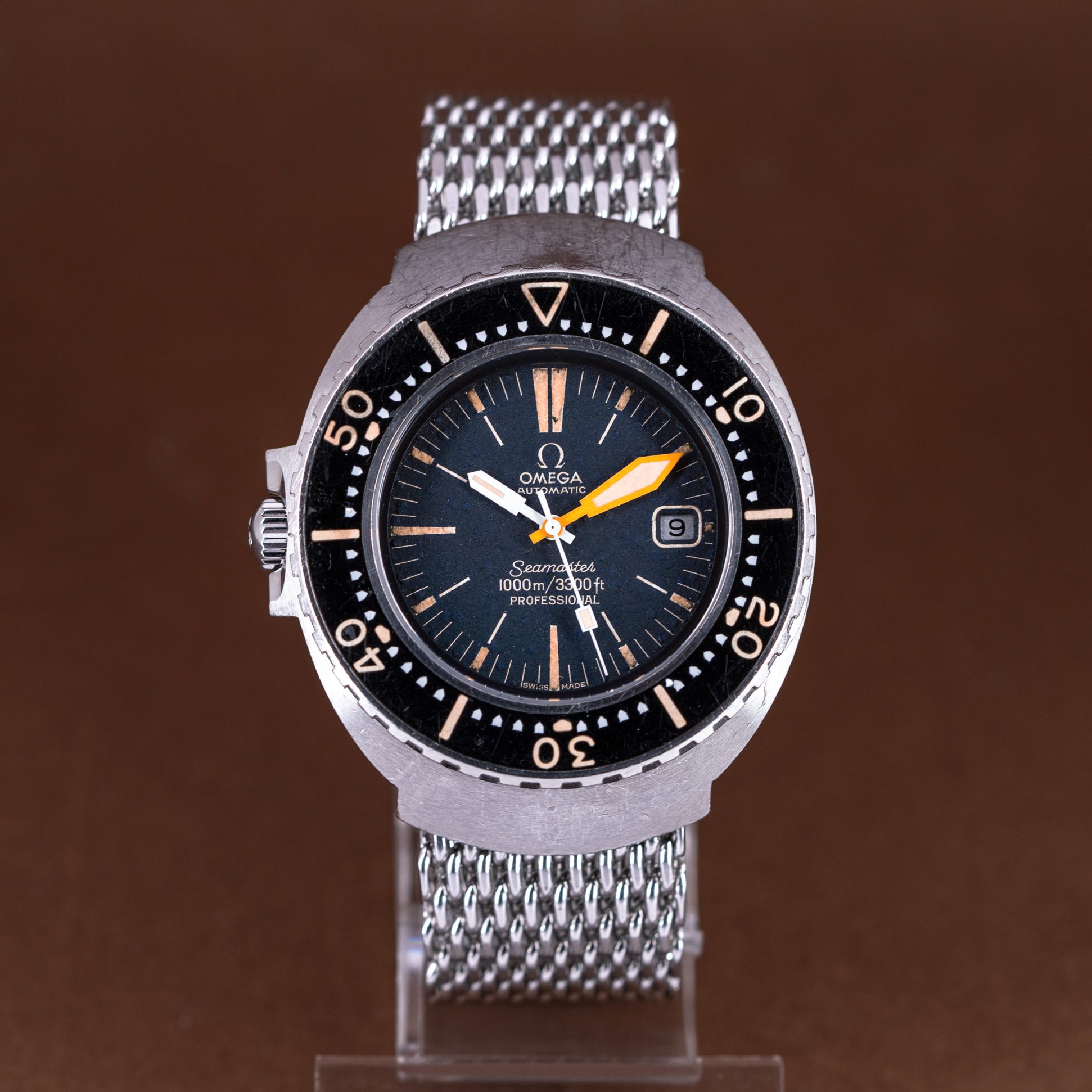 Very rare Omega Seamaster 1000 "The Grand" diver's watch from 1980.