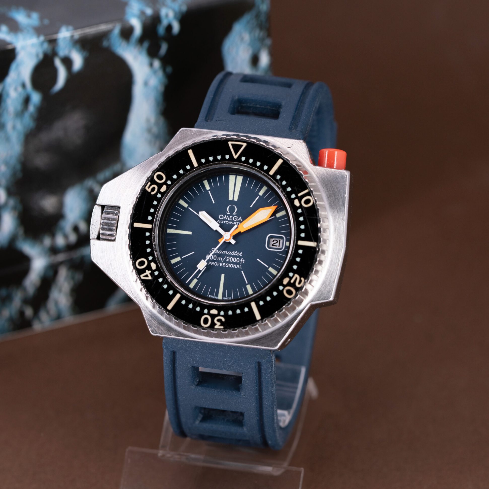 Omega Seamaster 600 PLO-PROF diver’s watch from 1978.