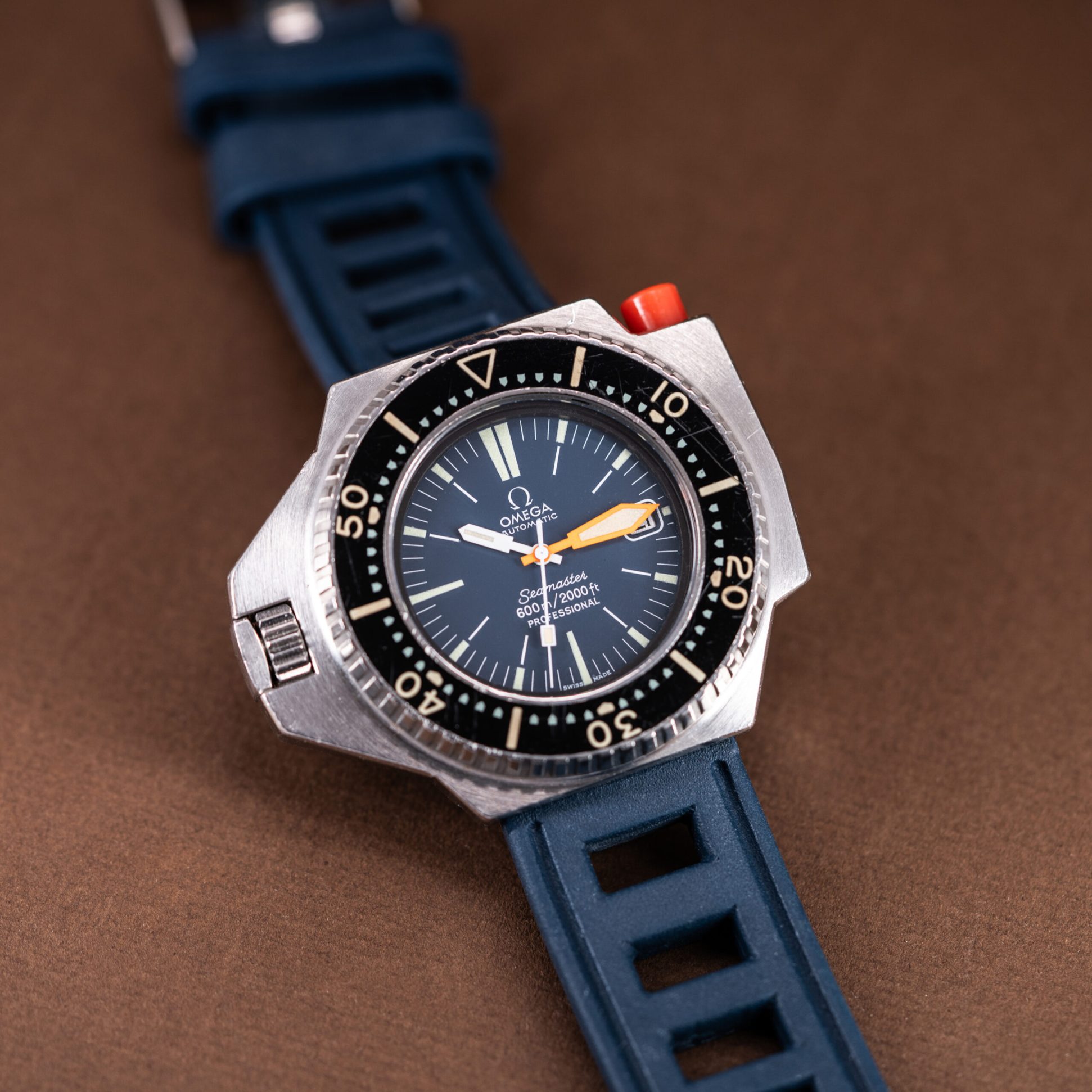 Omega Seamaster 600 PLO-PROF diver’s watch from 1978.