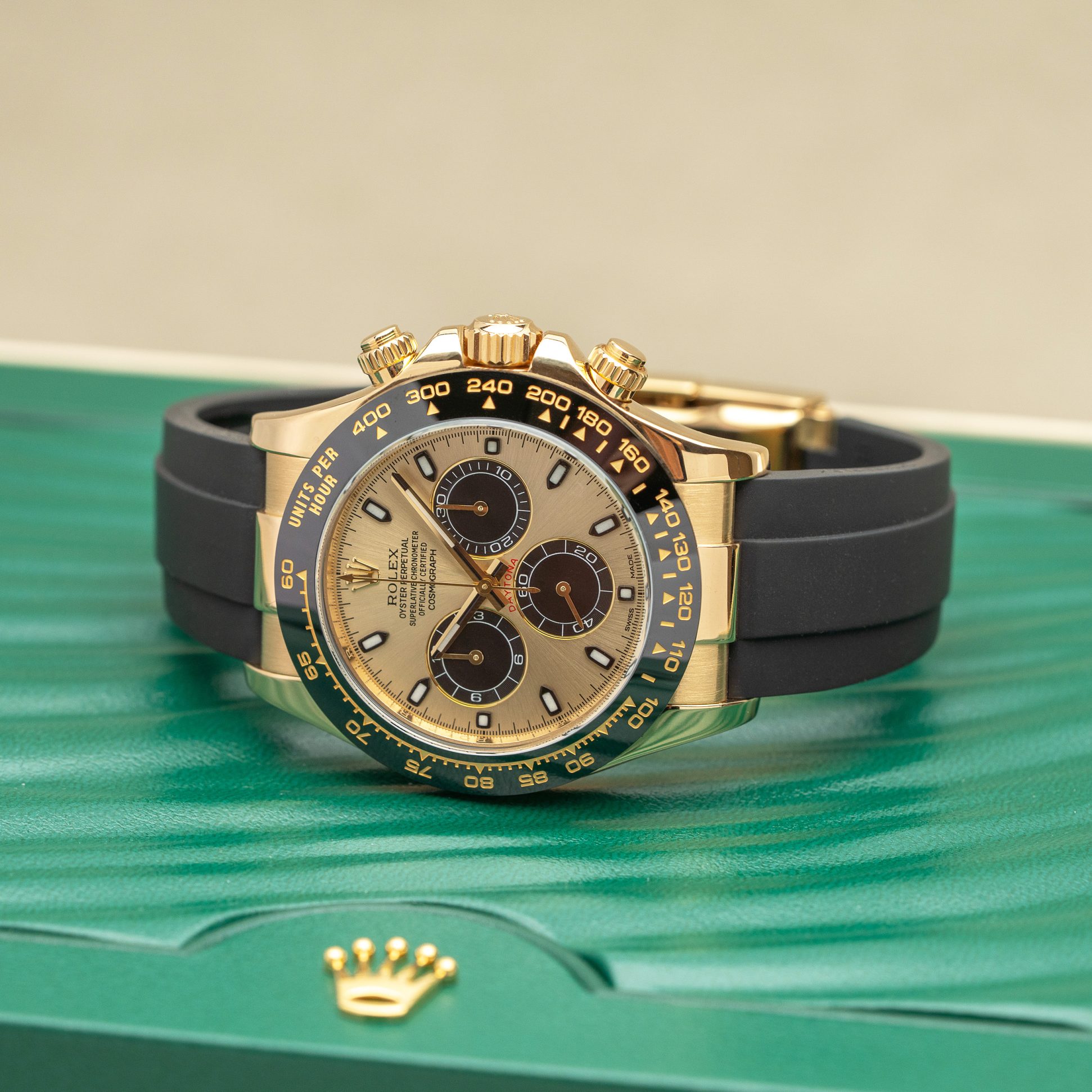 Rolex Cosmograph Daytona ref. 116518LN “Pikachu” from 2017.