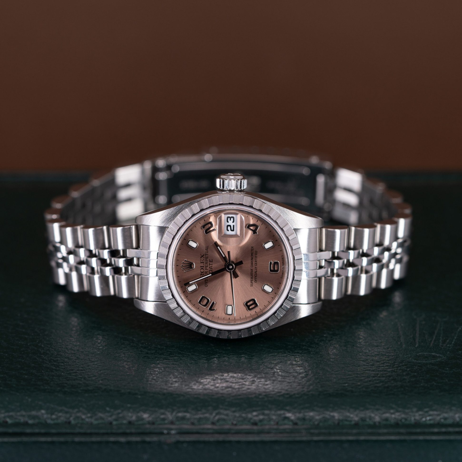 Very fine Rolex Oyster Perpetual Date Lady ref. 79240 from 1999.